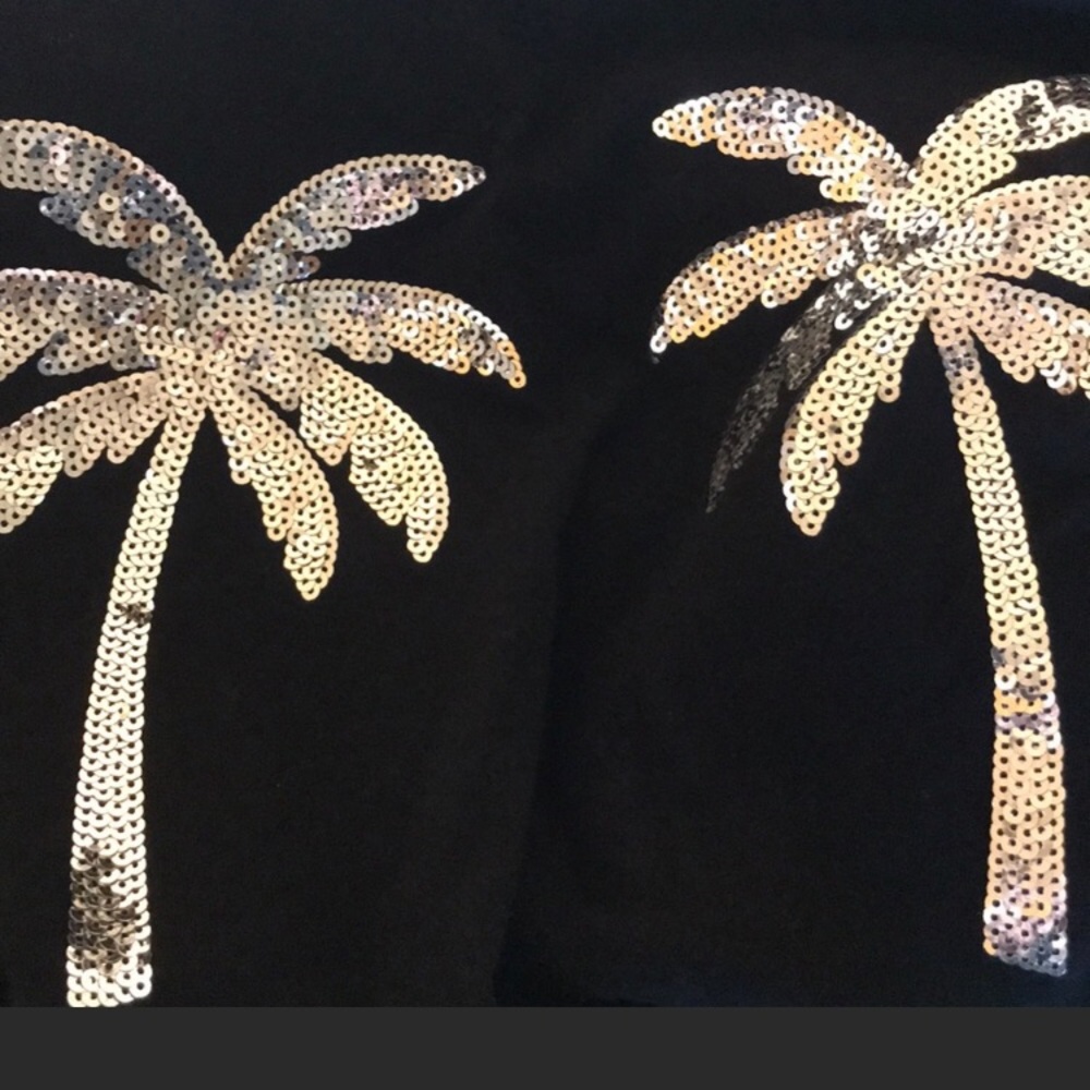 Pink Victoria’s Secret Sequined Palm Tank - Picture 3 of 5